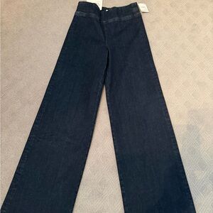 Frame Jetset Slim Palazzo Denim NWT